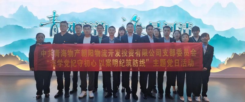 朝物開(kāi)投公司黨支部召開(kāi)“深學(xué)黨紀(jì)守初心 以案明紀(jì)筑防線(xiàn)”主題黨日活動(dòng)